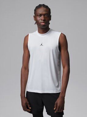 Jordan Sport Essentials Men's Dri-FIT Sleeveless Top White 2XL